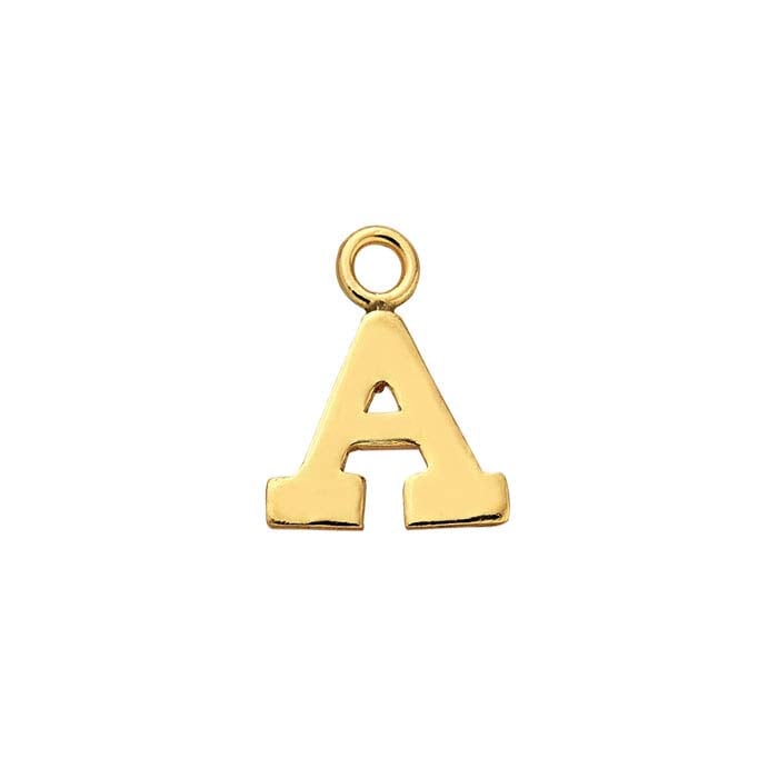 Library: Alphabet Kit Initial Charms in 14kt Gold Filled