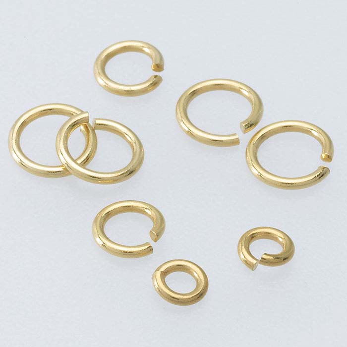 14K Yellow Gold Solder-Filled Round Jump Ring