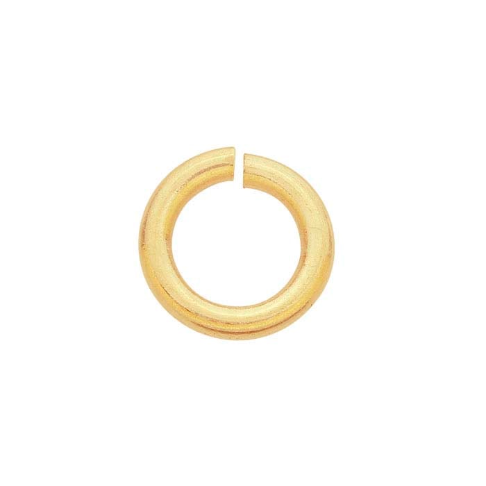 5mm Gold Filled 18 ga. Closed Jump Rings (25 pcs.)-YGF-CJR-4