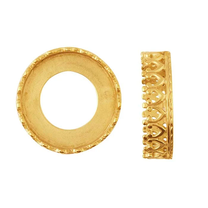 Round Gallery Wire Bezel Cup Setting - RioGrande