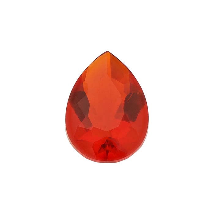オパール⭐︎OPAL⭐︎460ml Certified Natural 0.5 Carat Crystal Opal Pear Shape Faceted