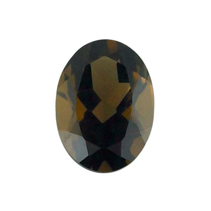 Smoky Quartz Oval Faceted Gemstones, AA-Grade - RioGrande