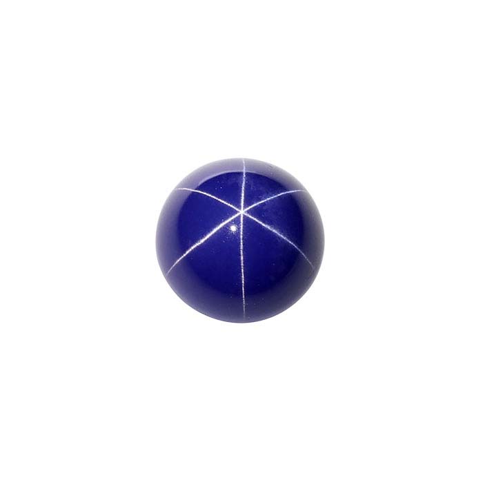Lab-Grown Star Sapphire Round Cabochon - RioGrande
