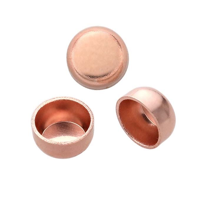 14K Rose Gold Round Bezel Cup Setting RioGrande