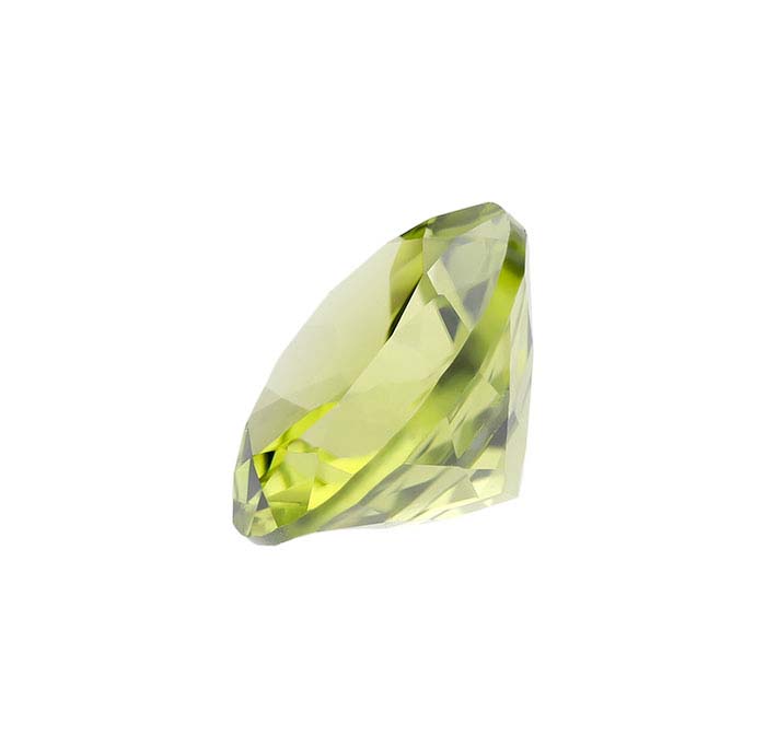 Peridot 8mm Faceted Round AAA Grade Loose Gemstone - 170104