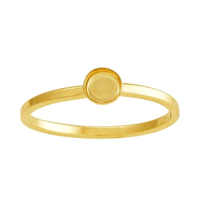 Round Shape Leaves Design Engagement Ring 14K Solid Yellow Gold Ring  Size-10.5 - Walmart.com