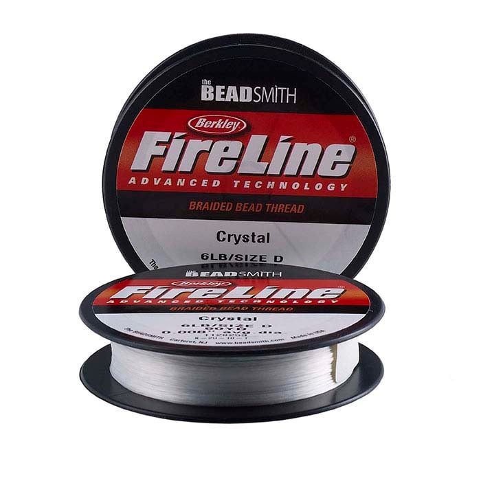 Fireline 10Lbs Crystal Clear - 50yd Spool - Bead Inspirations