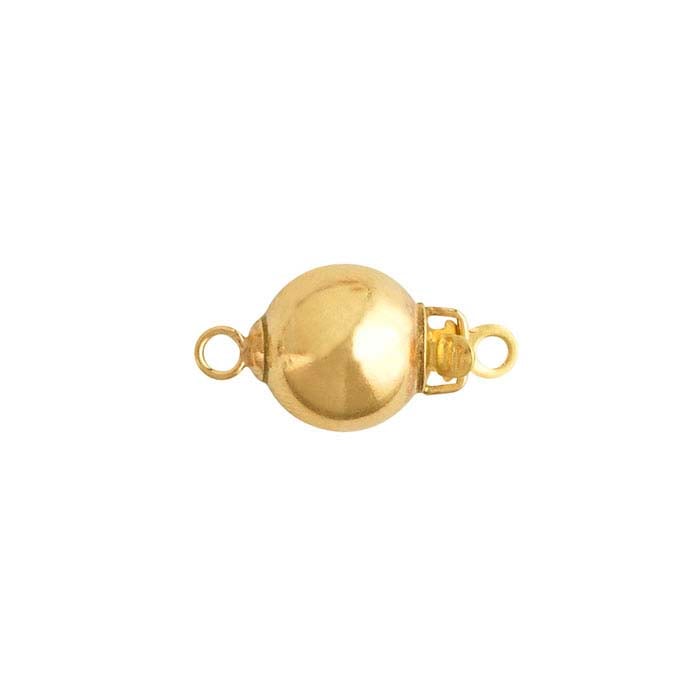 14 20 Yellow Gold Filled Ball Link Component