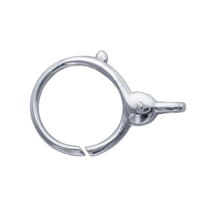 Sterling Silver 22mm Spring Ring RioGrande
