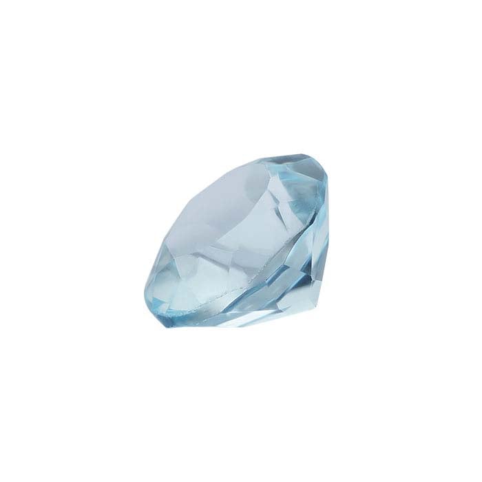 Sky Blue Topaz Round Faceted Gemstone - RioGrande