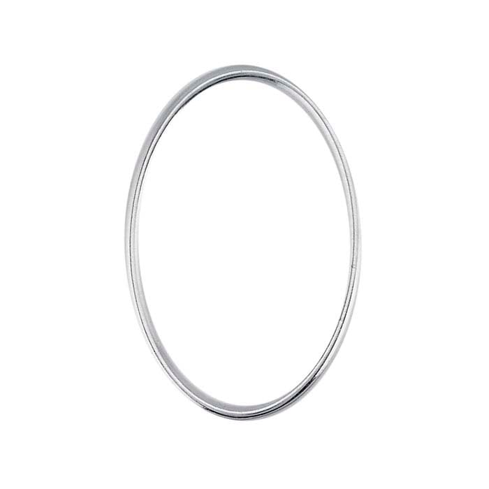 Sterling Silver Oval Component - RioGrande