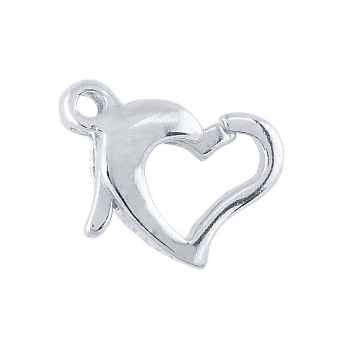 12mm Sterling Silver Lobster Clasps No Ring Trigger Clasp 3 pcs. LC-10 –  Royal Metals Jewelry Supply