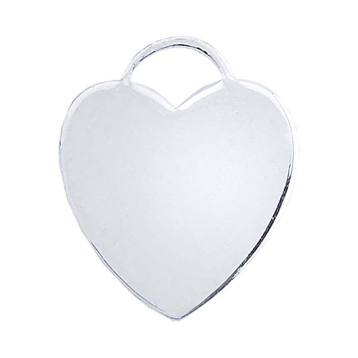 Sterling Silver Heart Charm - RioGrande