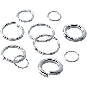 Round Jump Rings 5x1.2mm 925 Silver - 10pcs.