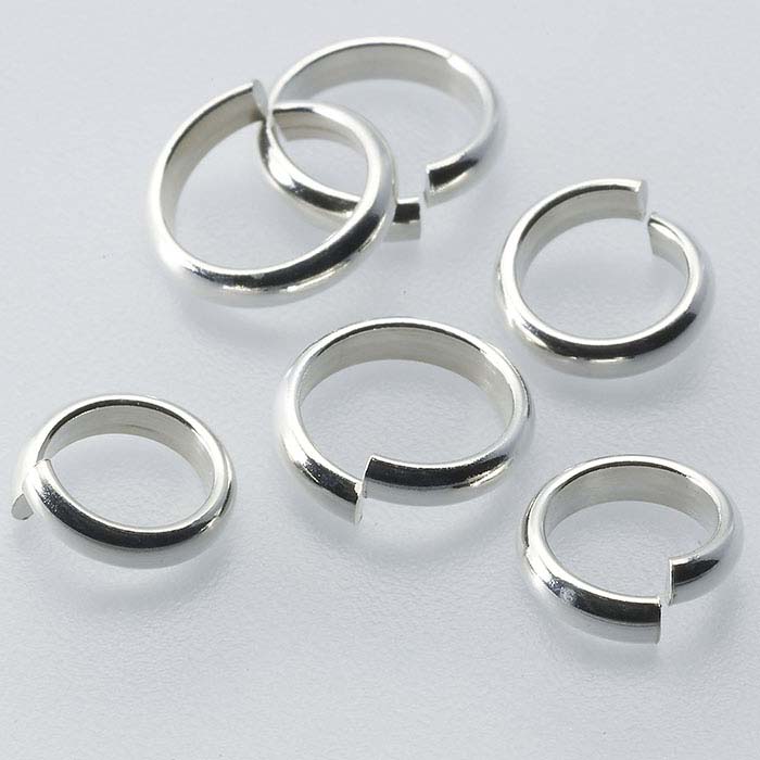 SUS304 Stainless Steel Round Wire Snap Rings Wire Diameter φ1.0mm