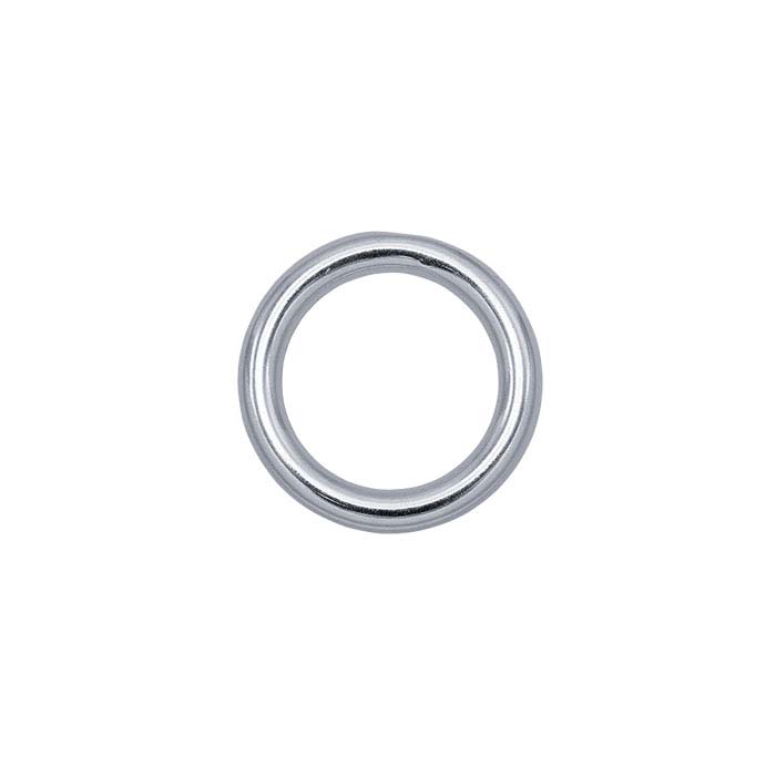Sterling Silver Round Closed Ring