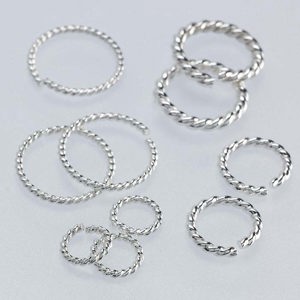Sterling Silver 5mm ID Round Jump Ring