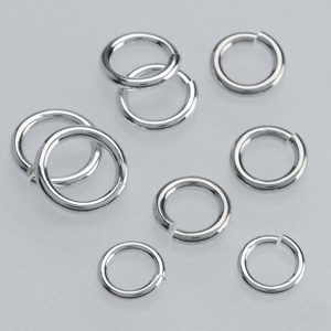 Sterling Silver Large Jump Ring Assortment