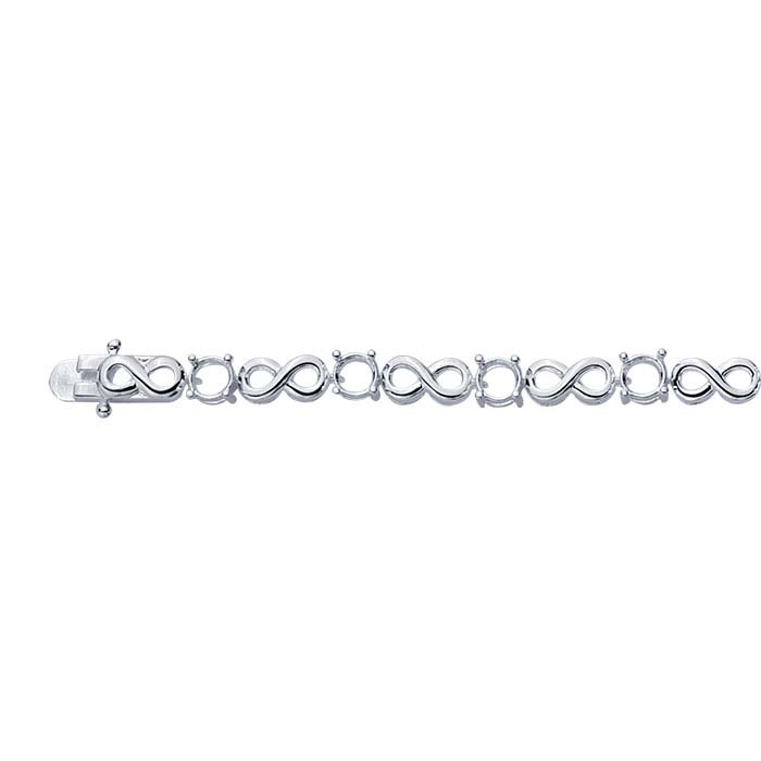 Tennis bracelet mountings discount