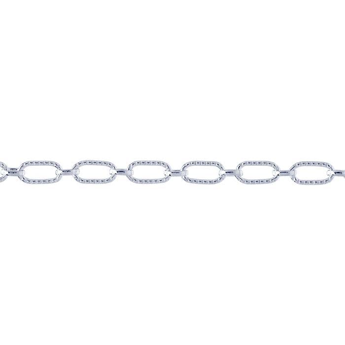 Sterling Silver Patterned Long & Short Chain - RioGrande