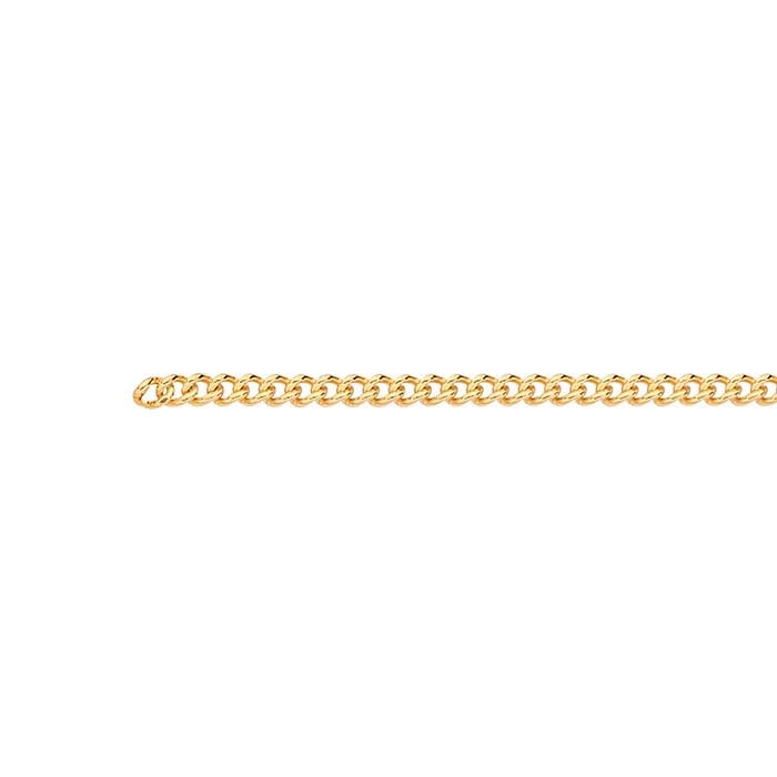 14/20 Yellow Gold-Filled Curb Chains 