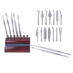 Wax Carving Tool Set of 4, Rubber Handles