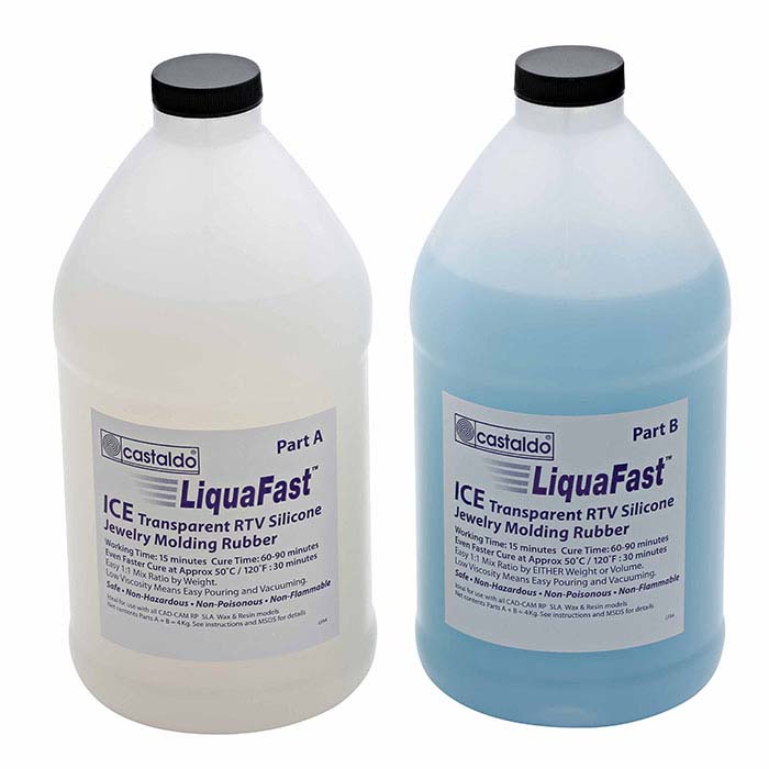 LiquaFast™ ICE RTV Silicone Molding Compound, 4kg RioGrande
