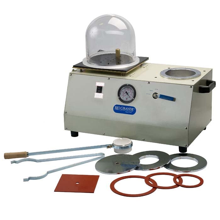 Dura-BULL® Tabletop Vacuum Investing and Casting Machine System - RioGrande
