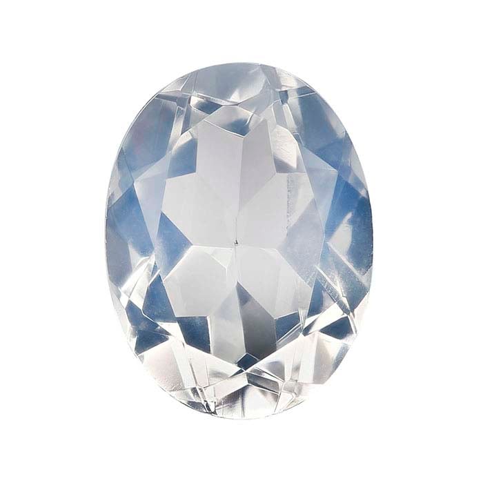 ブルームーンページ Blue Moon Quartz Oval Faceted Gemstone - RioGrande