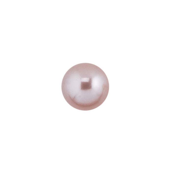 6mm Perfect Round Gold Pink Akoya Pearls Half Drilled Details about   Match Pair Loose AAA 