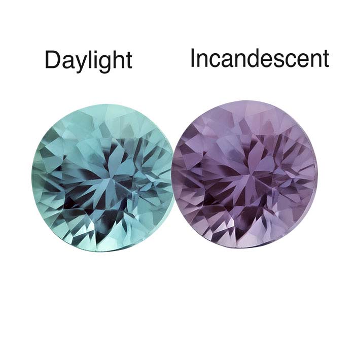 thumbnail image 2 of Lab-Created Alexandrite Round Corundum Gemstones – Sizes 1mm To 16mm | Synthetic Gem For Jewelry Making 2 of 13
