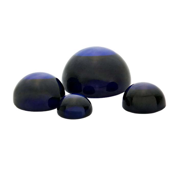 Sapphire Oval Cabochon Smooth Polished Surface Egg Shape