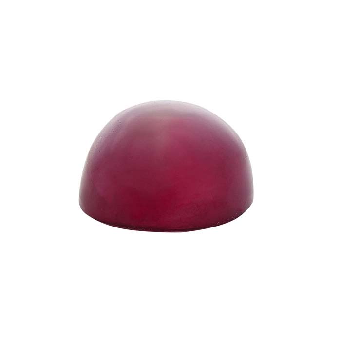 Lab-Grown Ruby Oval Cabochon - RioGrande