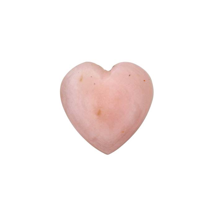 Pink Opal 10mm Heart Cabochon RioGrande