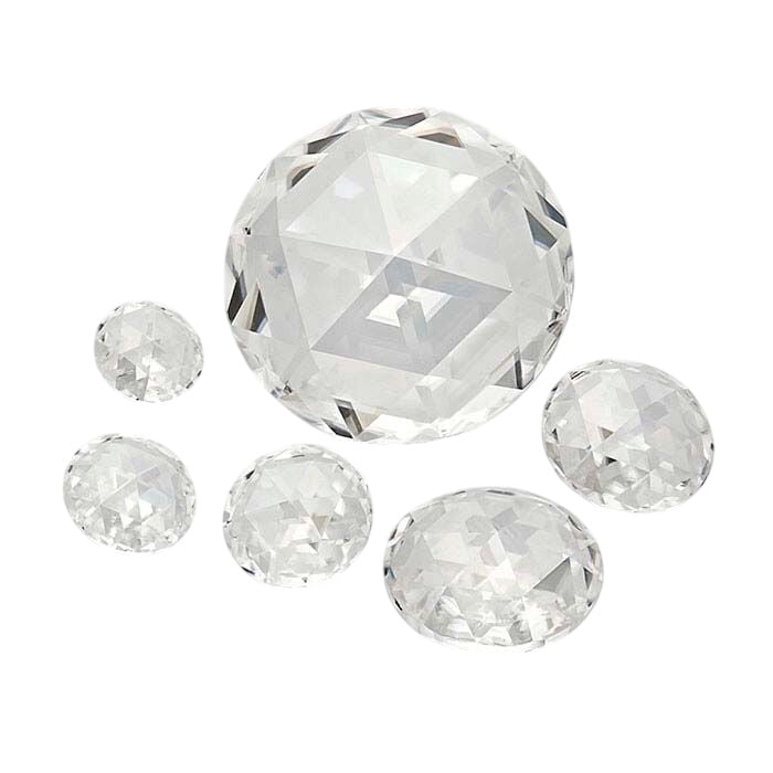 【HYERES LOR】25SS★ Essence Silver (W) Moissanite Flower NC Solitaire Flower Moissanite Silver Necklace-NM003 – RYSKYJEWELRY