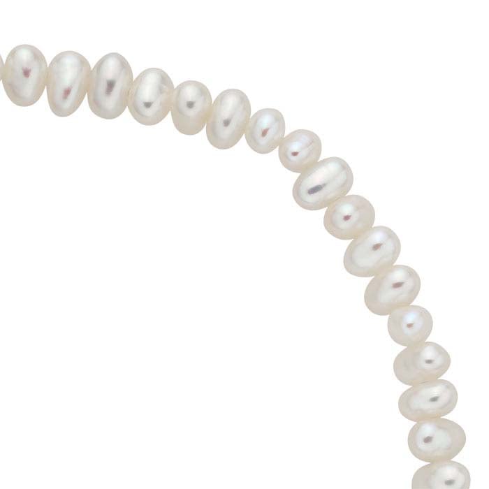 Freshwater Pearls A Grade Round 3-4mm White/Natural