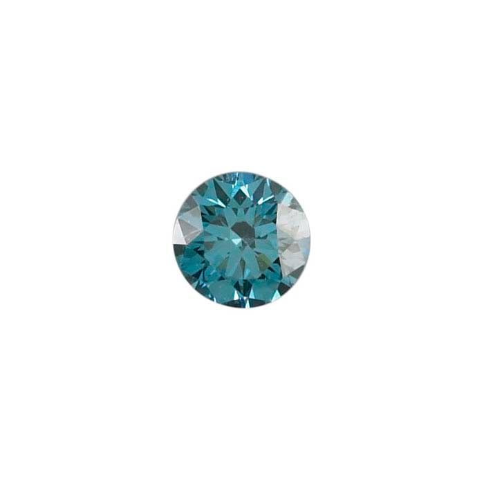 Treated Blue Diamonds Round, SI - RioGrande