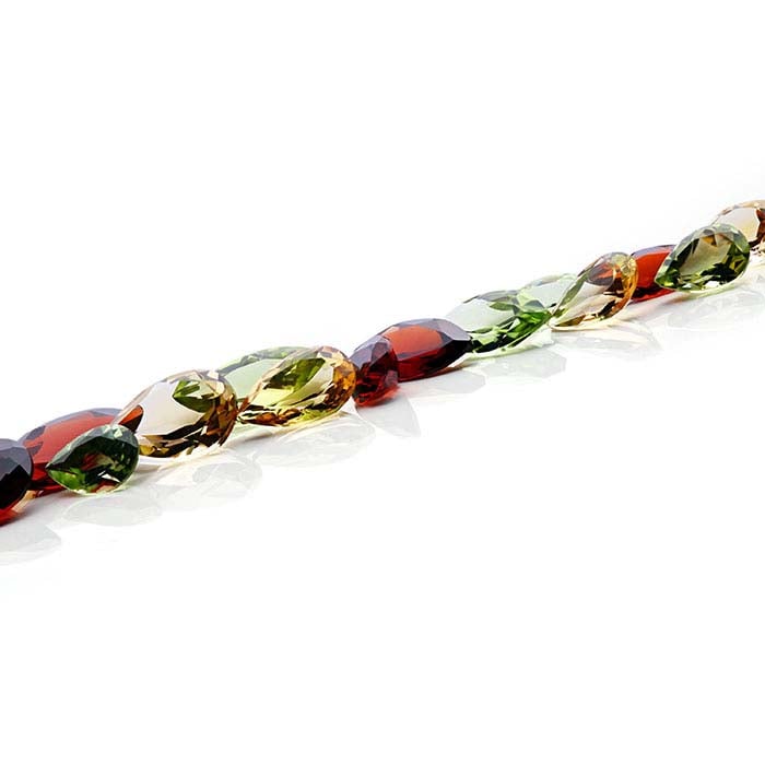 Garnet Pear Faceted Gemstone - RioGrande