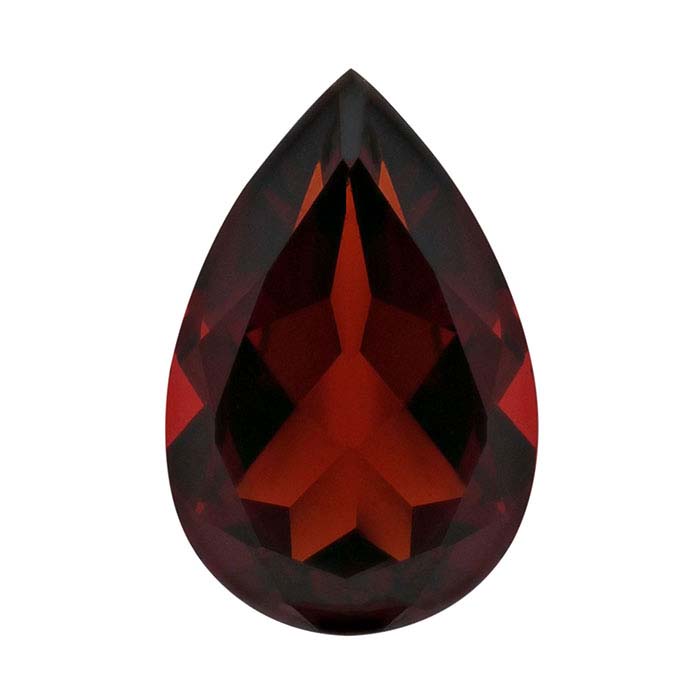 Good Luster AAA Quality Lusturious Details about   Red Garnet Natural Pear Cut Faceted Shape 