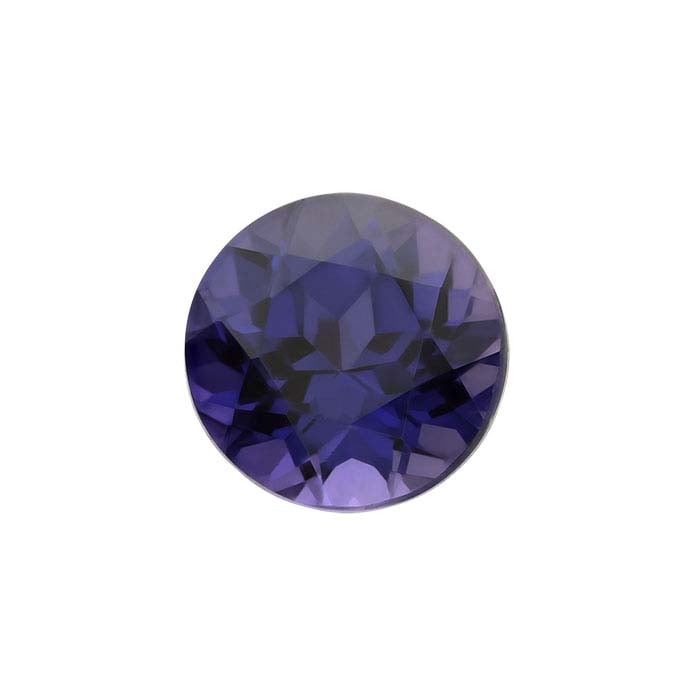 Simulated Amethyst Round Faceted Gemstone - RioGrande