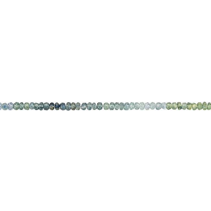 560.00 Cts Earth Mined Sapphire Oval Shape Beads Handmade Necklace JK 15E245