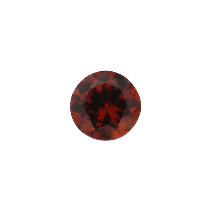 Garnet Hexagon Faceted Gemstone