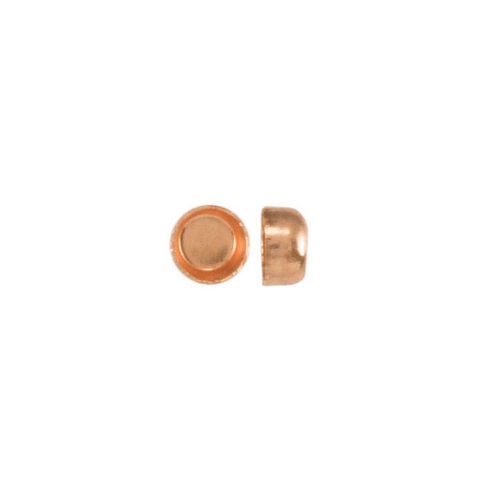 Copper Round Bezel Cup Setting - RioGrande