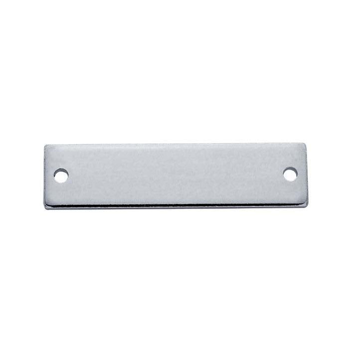 Sterling Silver Flat Rectangle Link Component - RioGrande