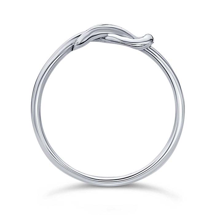 『TAKA ORIGINAL』Knot Found Ring pure silver ring nialaya-men-s-ring-men-s-