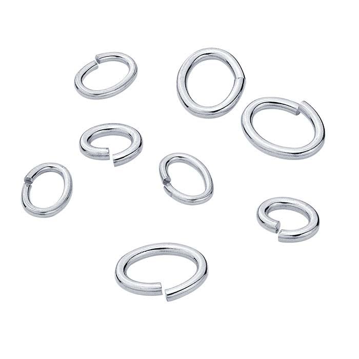 Argentium® Silver Oval Jump Ring RioGrande